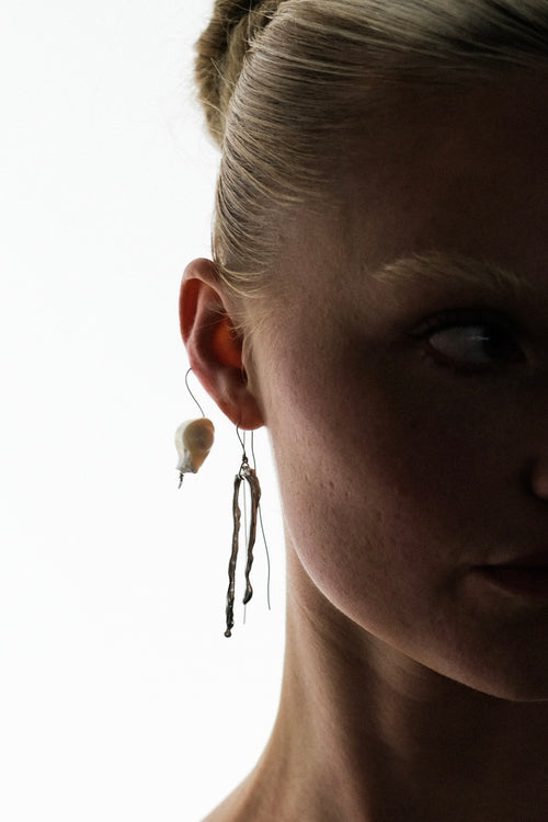 Double Spike earrings