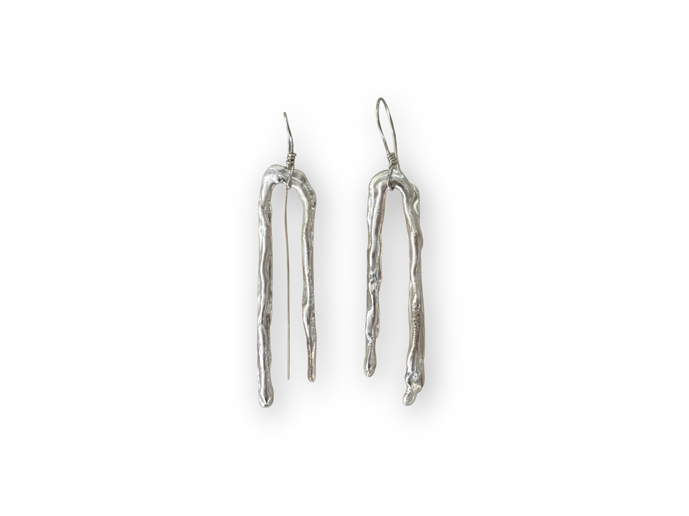 Double Spike earrings